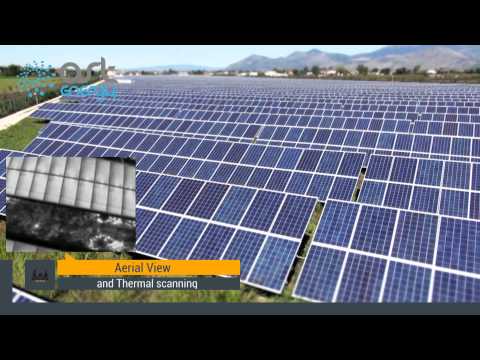 Aerial Thermographic Inspection of Solar PV Plants