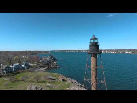 Marblehead Light Tower | Chandler Hovey Park | 4K