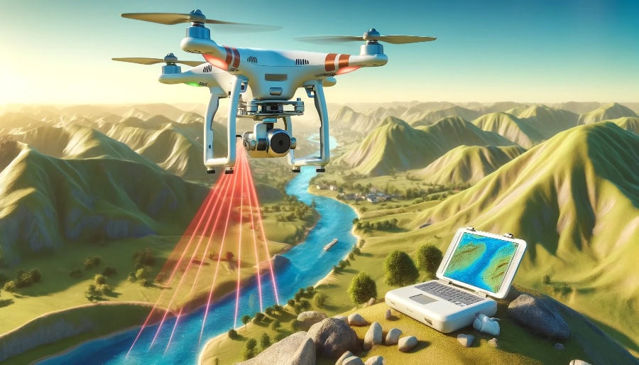 lidar-drone-topographic-mapping